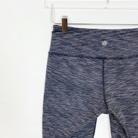 Athleta Energy Chaturanga Crop Heathered Slate S - Picture 7 of 9